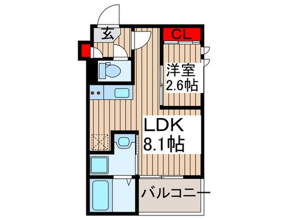 仮）REGALESTSMART宮原の物件間取画像